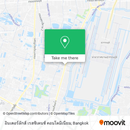 อินเตอร์ลักส์ เรสซิเดนซ์ คอนโดมิเนียม map