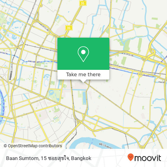 Baan Sumtom, 15 ซอยสุขใจ map