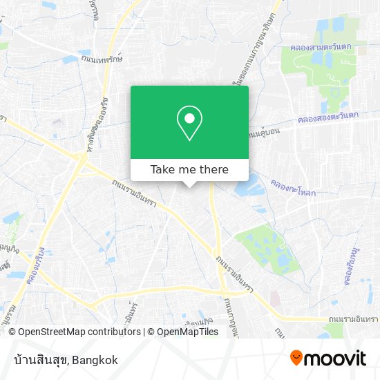 บ้านสินสุข map