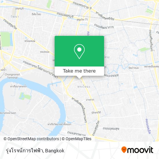 รุ่งโรจน์การไฟฟ้า map