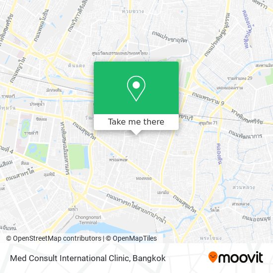 Med Consult International Clinic map