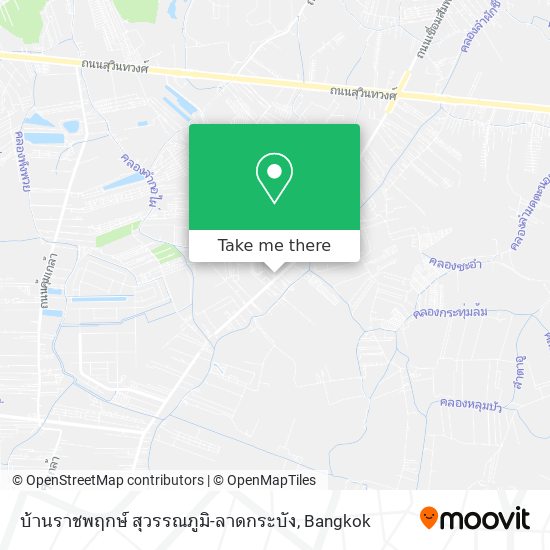 บ้านราชพฤกษ์ สุวรรณภูมิ-ลาดกระบัง map