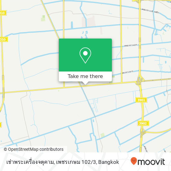 เช่าพระเครื่องจตุคาม, เพชรเกษม 102 / 3 map