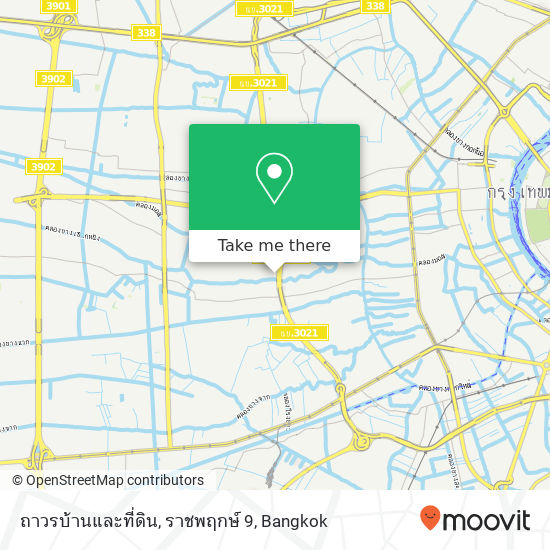 ถาวรบ้านและที่ดิน, ราชพฤกษ์ 9 map