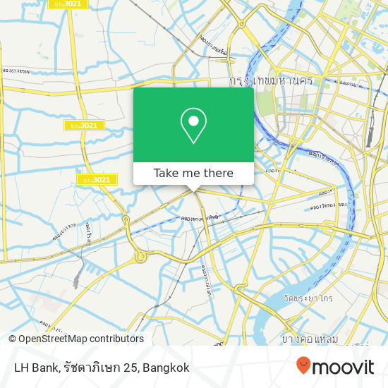 LH Bank, รัชดาภิเษก 25 map