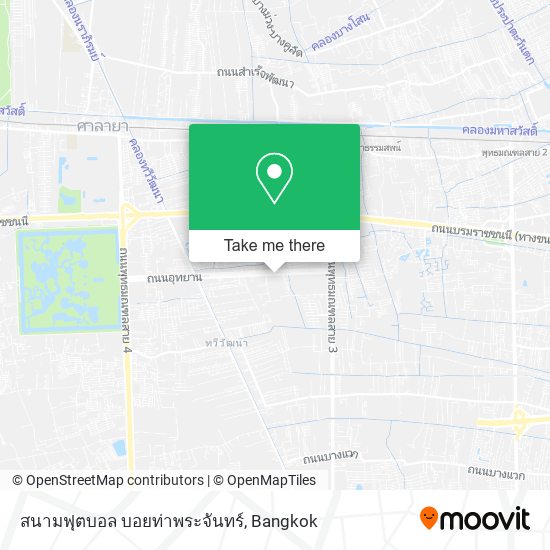 สนามฟุตบอล บอยท่าพระจันทร์ map