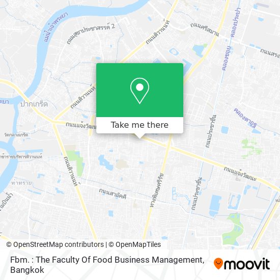 Fbm. : The Faculty Of Food Business Management map