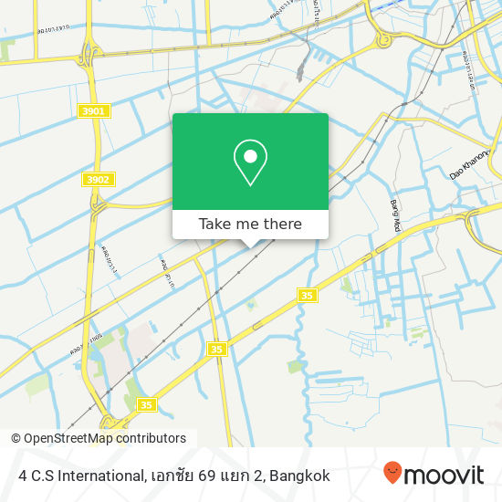 4 C.S International, เอกชัย 69 แยก 2 map