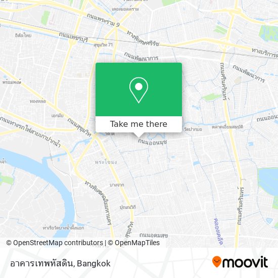 อาคารเทพหัสดิน map