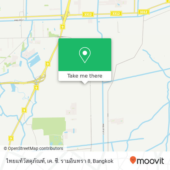 ไทยแท้วัสดุภัณฑ์, เค. ซี. รามอินทรา 8 map