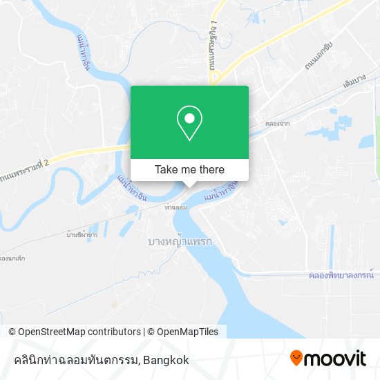 คลินิกท่าฉลอมทันตกรรม map