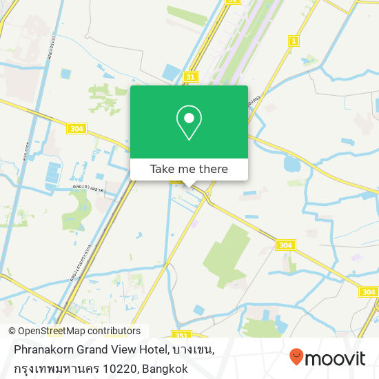 Phranakorn Grand View Hotel, บางเขน, กรุงเทพมหานคร 10220 map