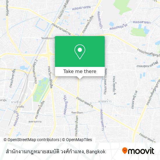 สำนักงานกฎหมายสมบัติ วงศ์กำแหง map