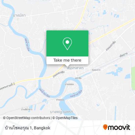 บ้านโชคอรุณ 1 map