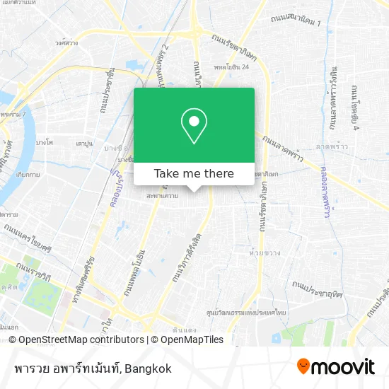 พารวย อพาร์ทเม้นท์ map