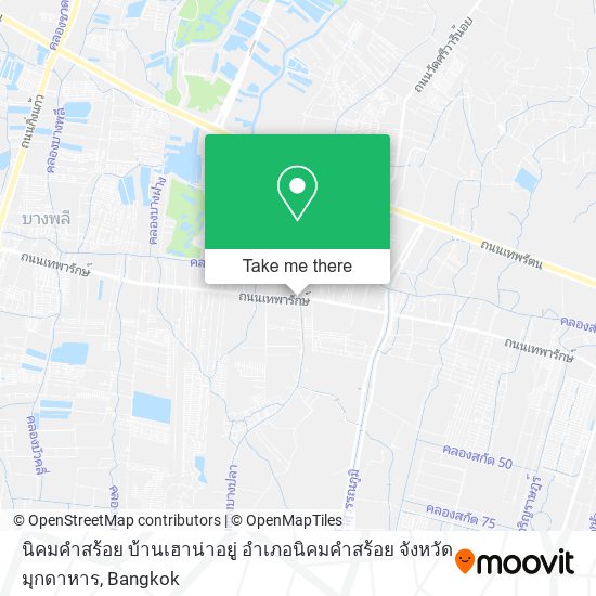 นิคมคำสร้อย บ้านเฮาน่าอยู่ อำเภอนิคมคำสร้อย จังหวัดมุกดาหาร map