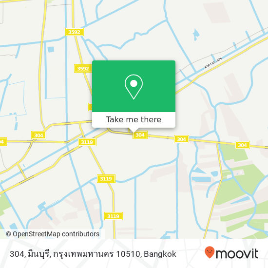 304, มีนบุรี, กรุงเทพมหานคร 10510 map