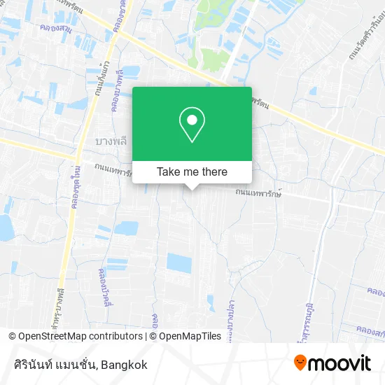 ศิรินันท์ แมนชั่น map