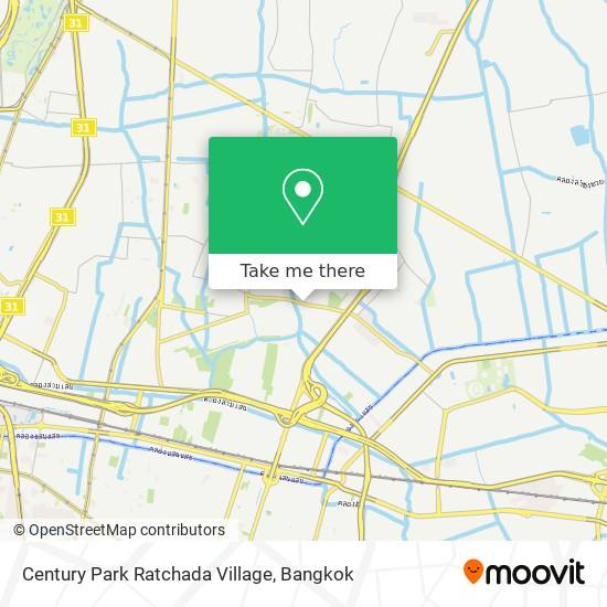 Century Park Ratchada Village map