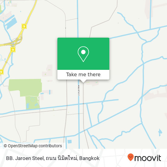 BB. Jaroen Steel, ถนน นิมิตใหม่ map