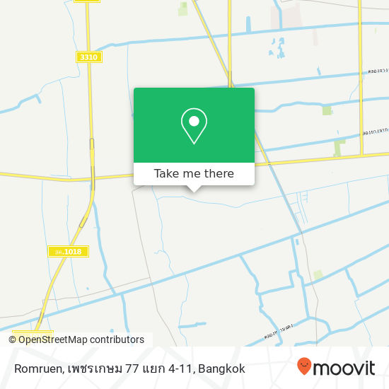 Romruen, เพชรเกษม 77 แยก 4-11 map