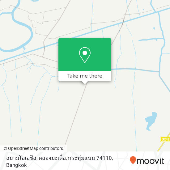 สยามโอเอซีส, คลองมะเดื่อ, กระทุ่มแบน 74110 map