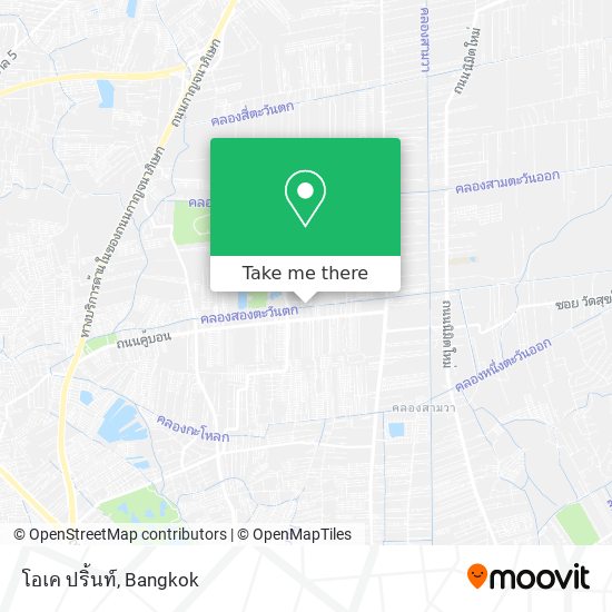 โอเค ปริ้นท์ map