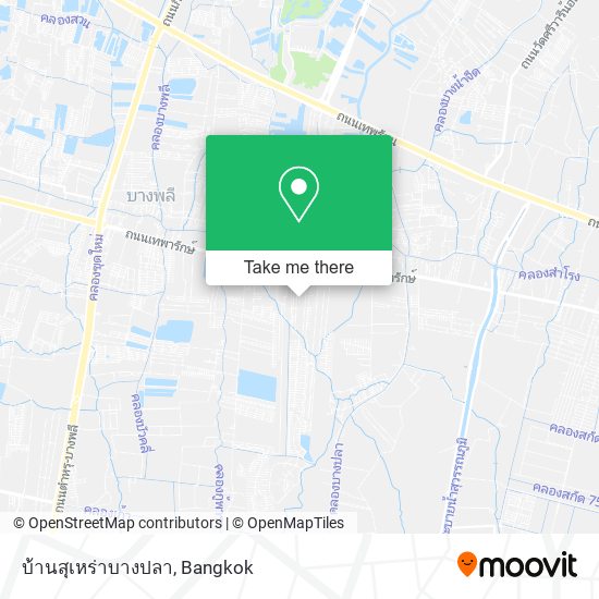 บ้านสุเหร่าบางปลา map