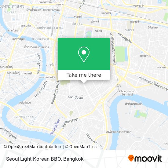 Seoul Light Korean BBQ map