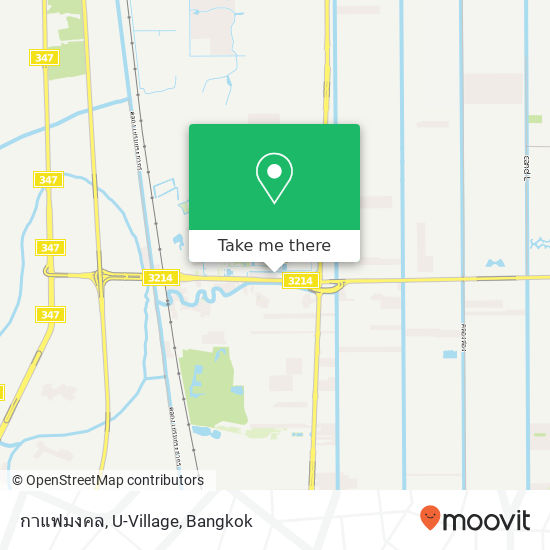 กาแฟมงคล, U-Village map