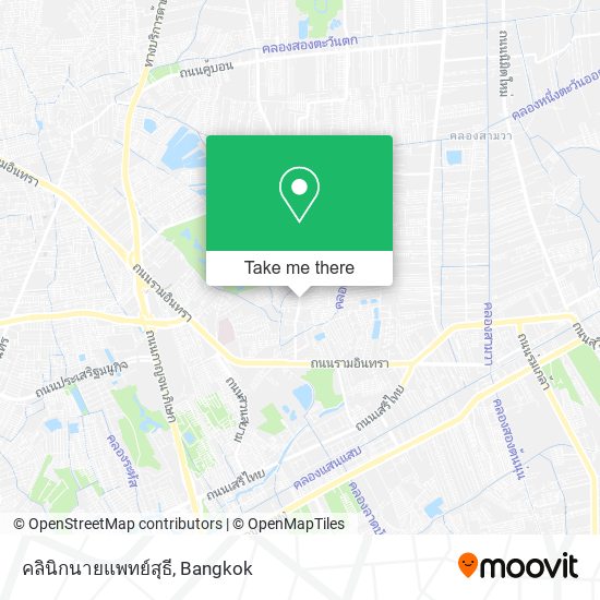 คลินิกนายแพทย์สุธี map