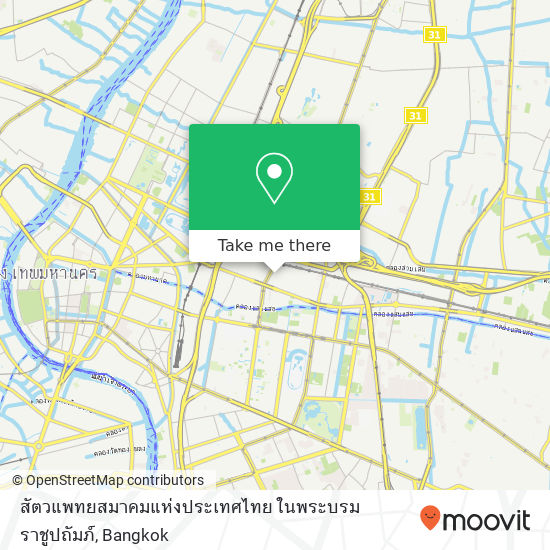 สัตวแพทยสมาคมแห่งประเทศไทย ในพระบรมราชูปถัมภ์ map