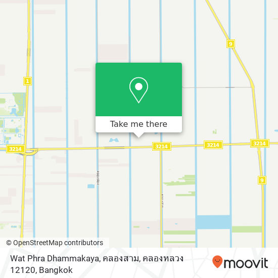 Wat Phra Dhammakaya, คลองสาม, คลองหลวง 12120 map