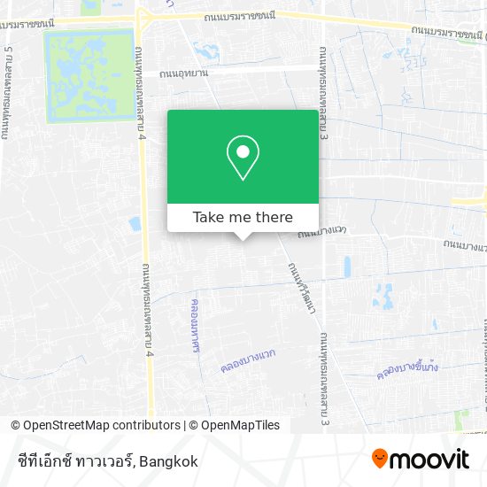 ซีทีเอ็กซ์ ทาวเวอร์ map