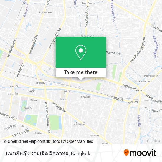 แพทย์หญิง งามเฉิด สิตภาหุล map