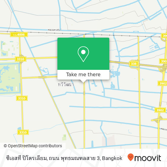 ซีเอสที ปิโตรเลียม, ถนน พุทธมณฑลสาย 3 map