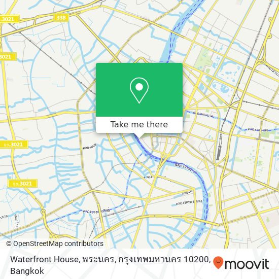 Waterfront House, พระนคร, กรุงเทพมหานคร 10200 map