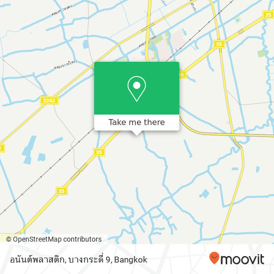 อนันต์พลาสติก, บางกระดี่ 9 map