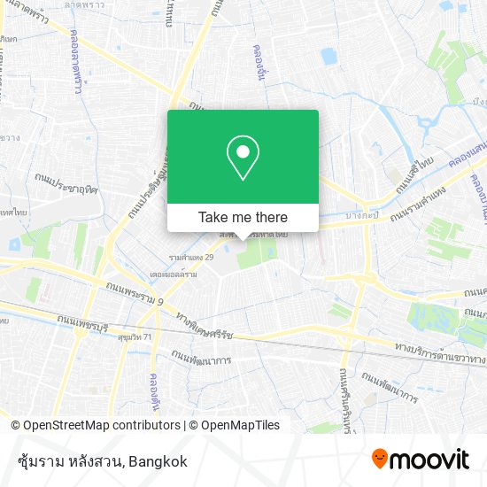 ซุ้มราม หลังสวน map