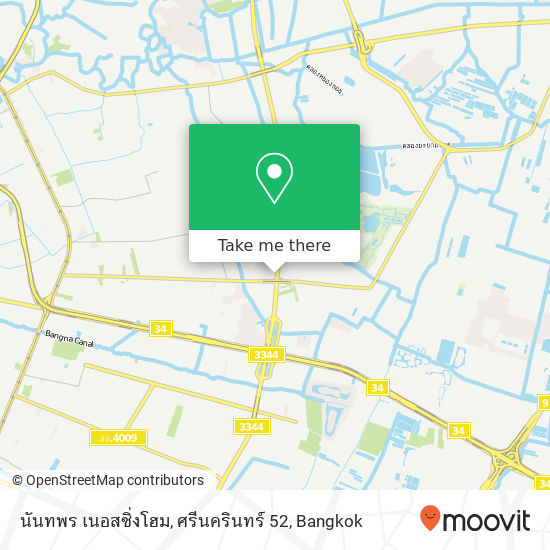 นันทพร เนอสซิ่งโฮม, ศรีนครินทร์ 52 map