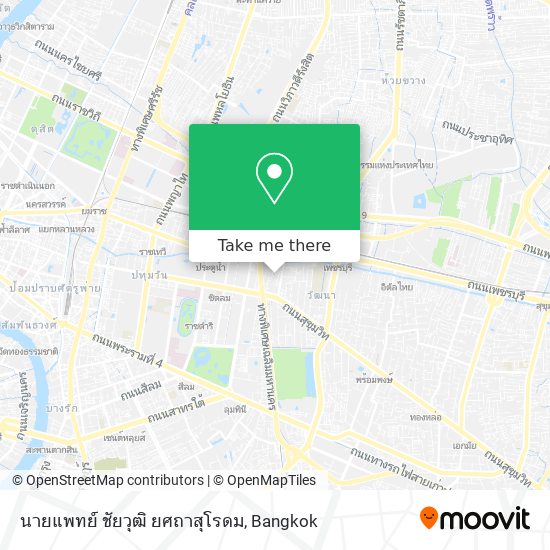 นายแพทย์ ชัยวุฒิ ยศถาสุโรดม map