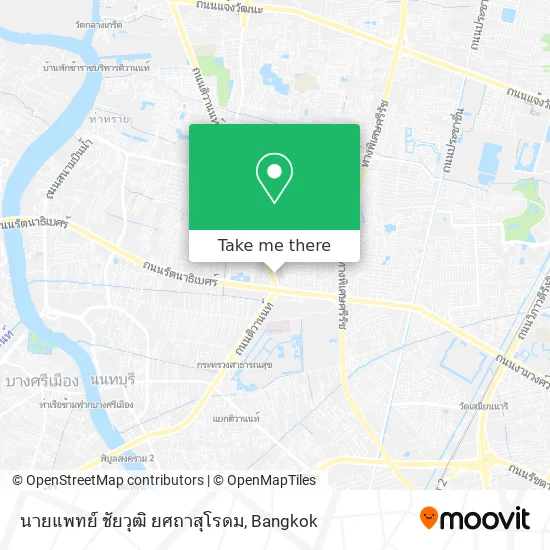 นายแพทย์ ชัยวุฒิ ยศถาสุโรดม map