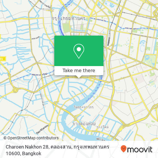 Charoen Nakhon 28, คลองสาน, กรุงเทพมหานคร 10600 map