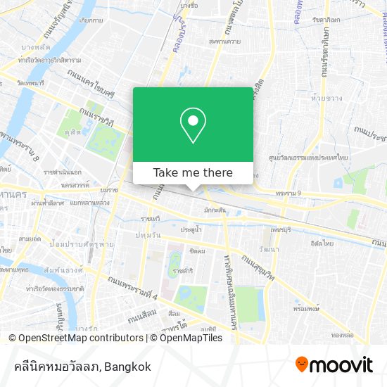 คลีนิคหมอวัลลภ map