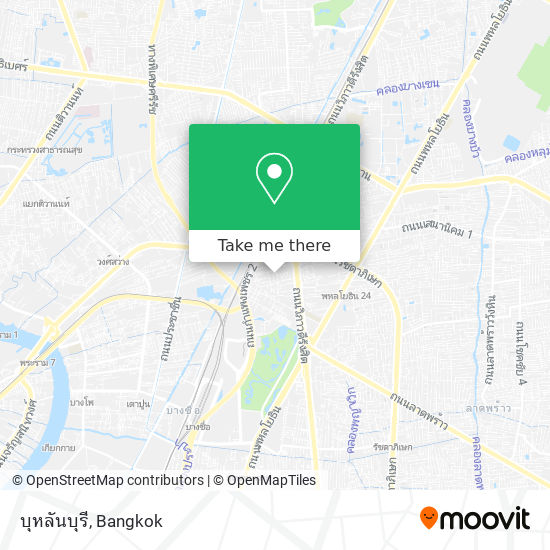 บุหลันบุรี map