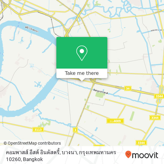 คอมพาสส์ อีสต์ อินดัสตรี้, บางนา, กรุงเทพมหานคร 10260 map