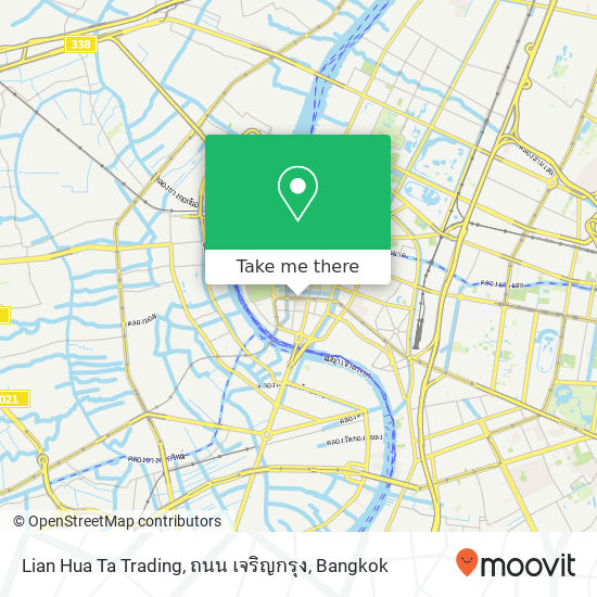 Lian Hua Ta Trading, ถนน เจริญกรุง map