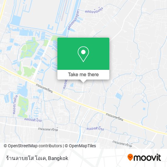 ร้านลาบยโส โอเค map