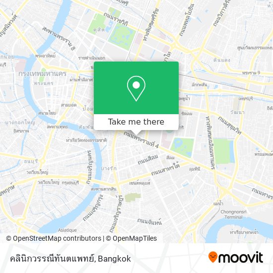 คลินิกวรรณีทันตแพทย์ map