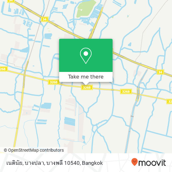 เนตินัย, บางปลา, บางพลี 10540 map